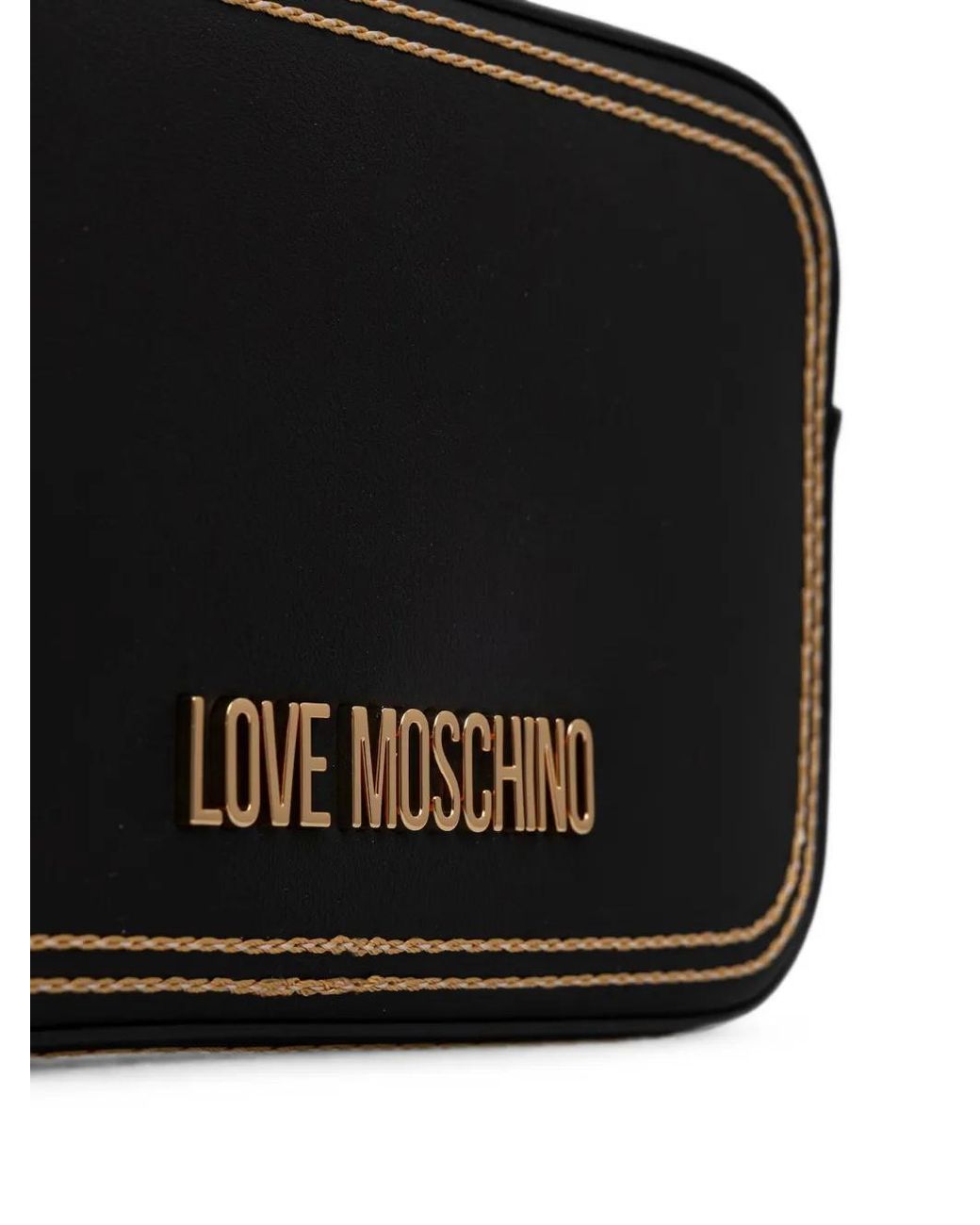 Love Moschino Black Sac À Bandoulière À Logo
