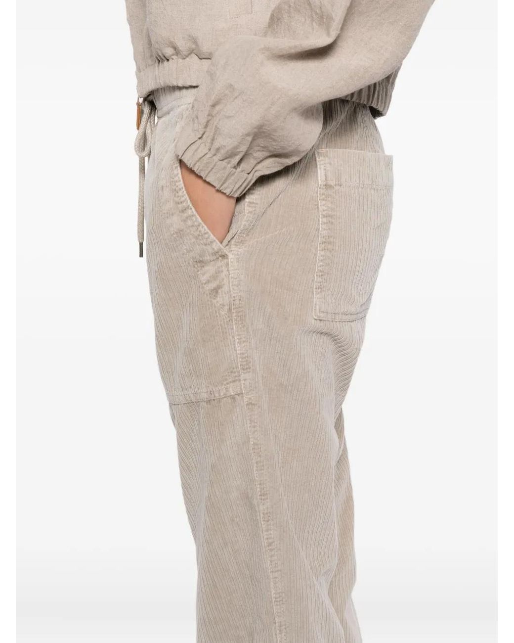 James Perse Natural Corduroy Pant