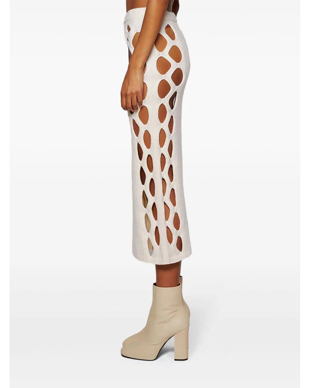 DIOTIMA White Steer Skirt