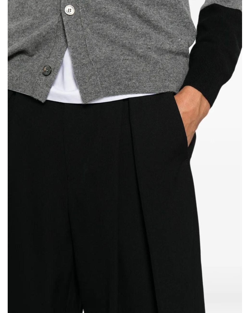 メンズ Comme des Garçons ショートパンツ ブラック | Lyst