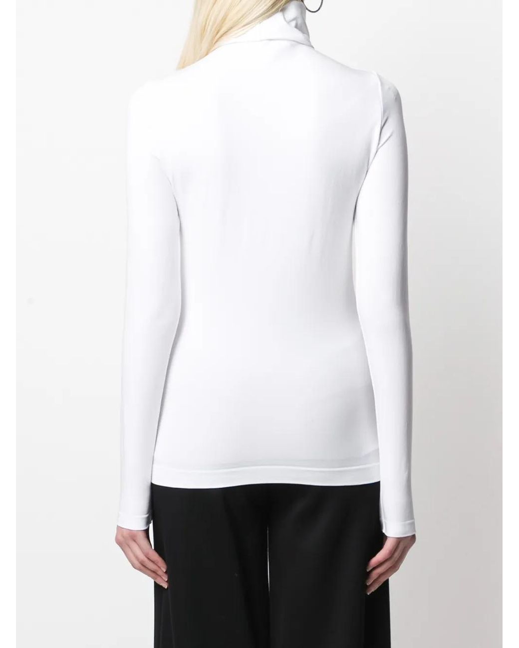 Wolford White Aurora Pullover