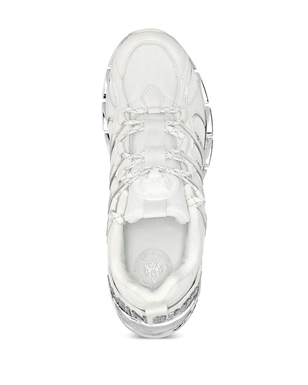 Philipp Plein White Runner Sneakers
