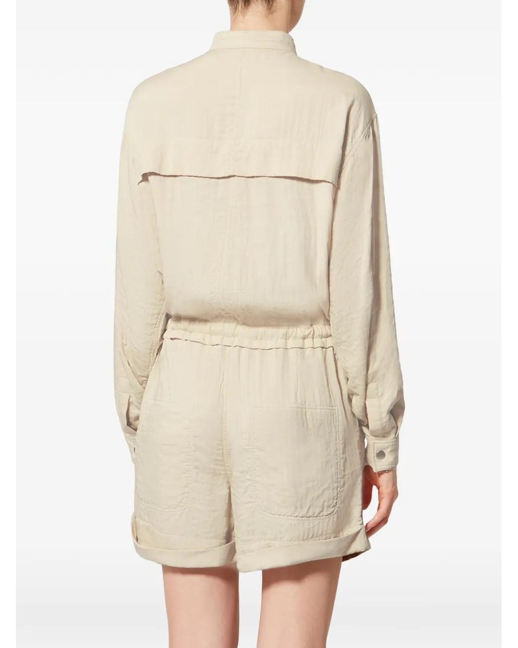 Isabel Marant White Betyna Playsuit