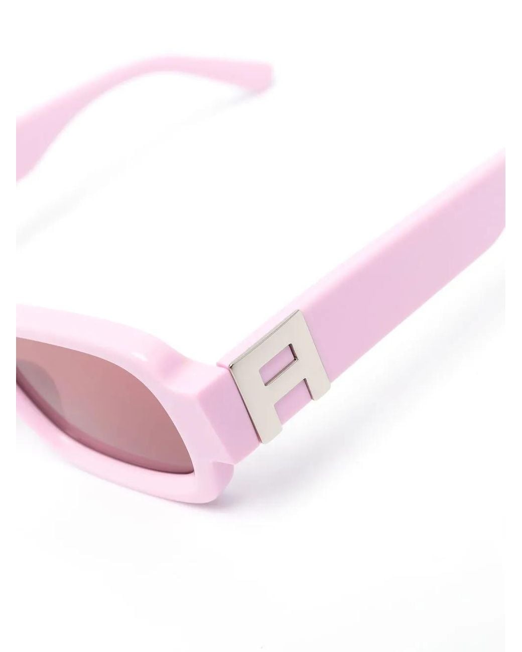 Ambush Pink Thia Square-Frame Sunglasses