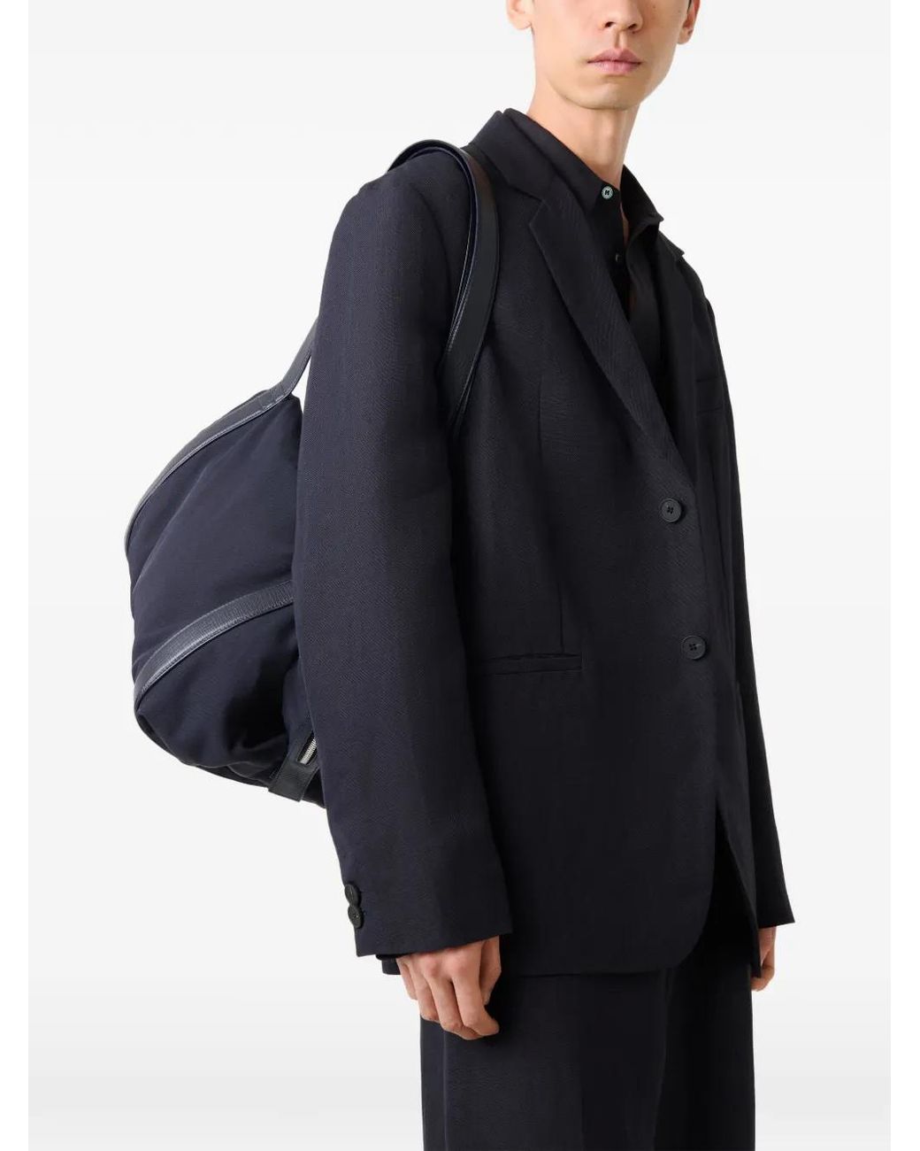 Studio Nicholson Black Sac Cabas Club