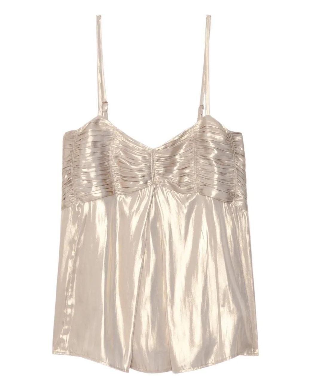 Zadig & Voltaire Natural Cippie Satin Camisole