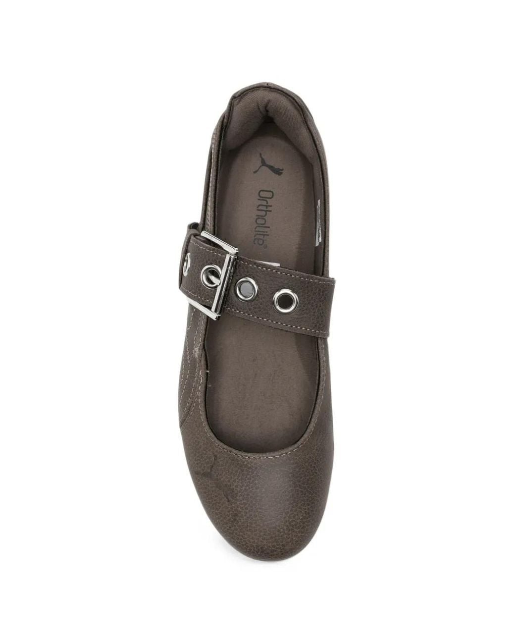 PUMA Gray Speedcat Ballet Dress-Up Wns Buckle-Fastening Sneakers