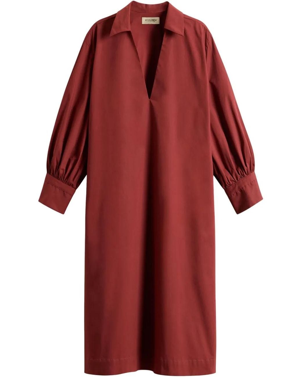 Woolrich Red Cotton Dress