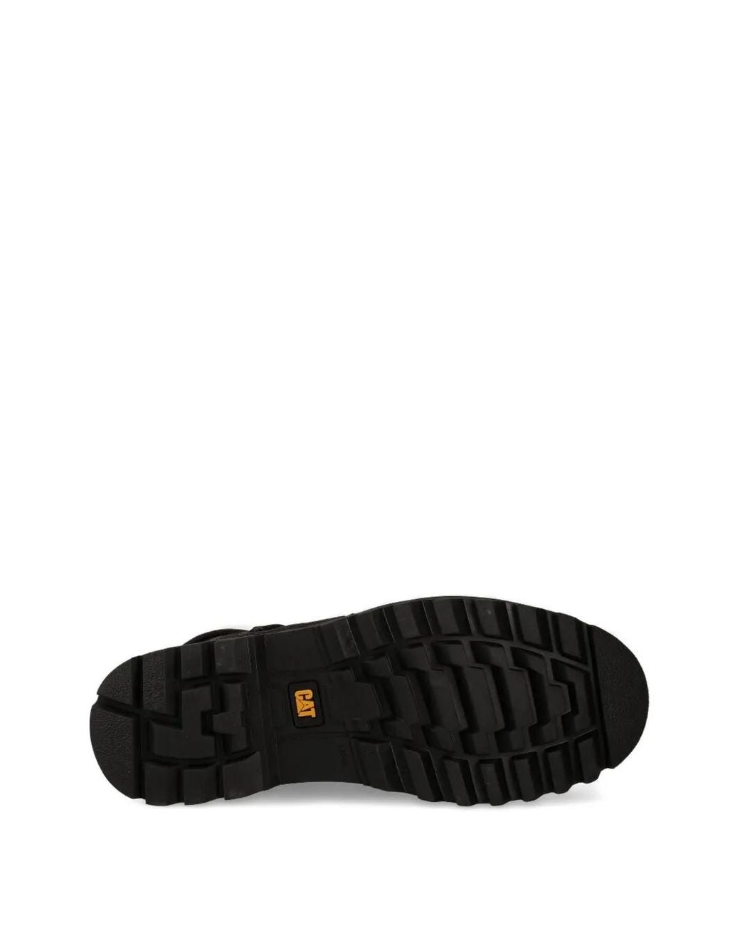 Caterpillar Black Quilted Lace-Up Boots