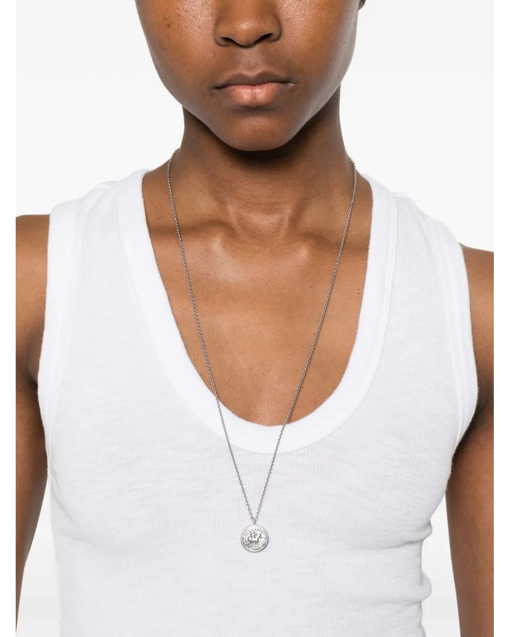 Enza Costa White Textured Knit Sleeveless Top