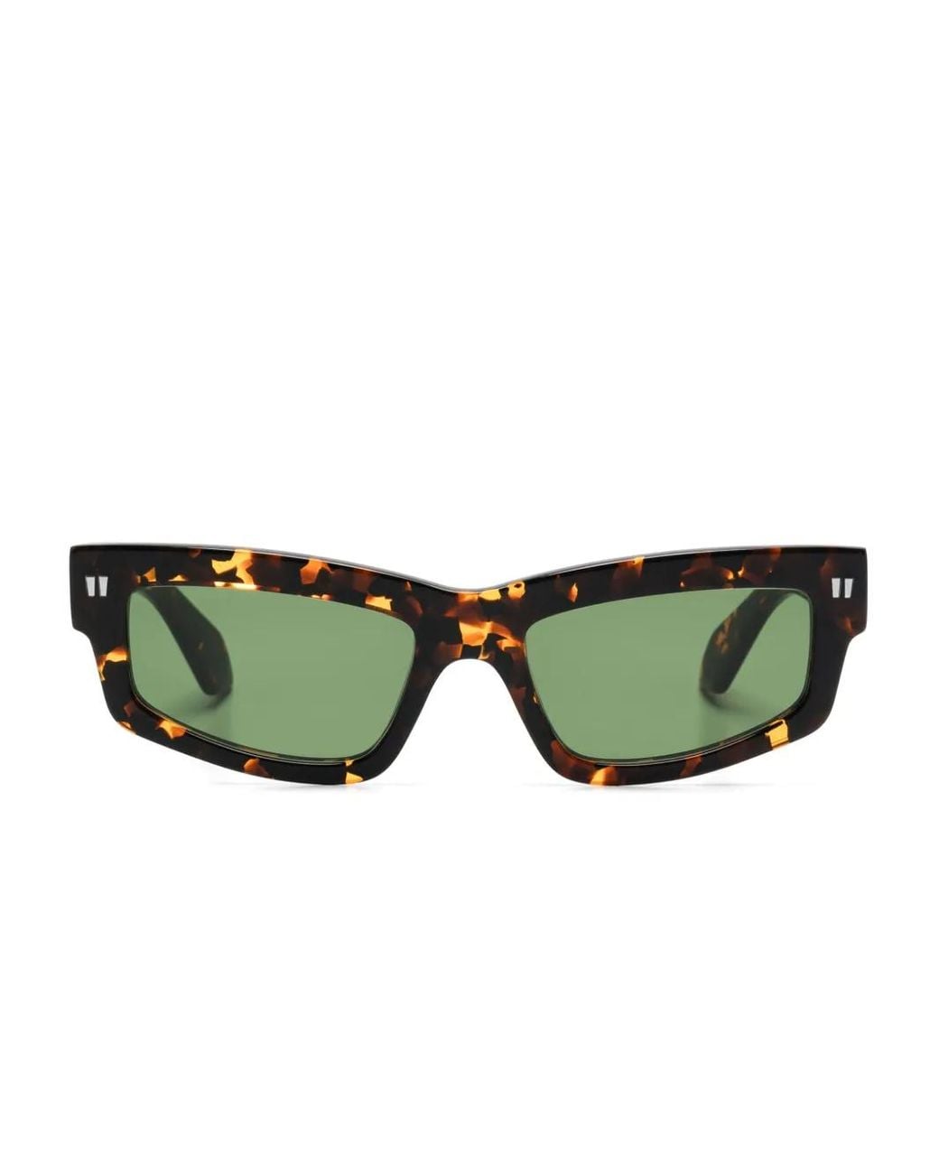 Off-White c/o Virgil Abloh Green Miramar Sunglasses