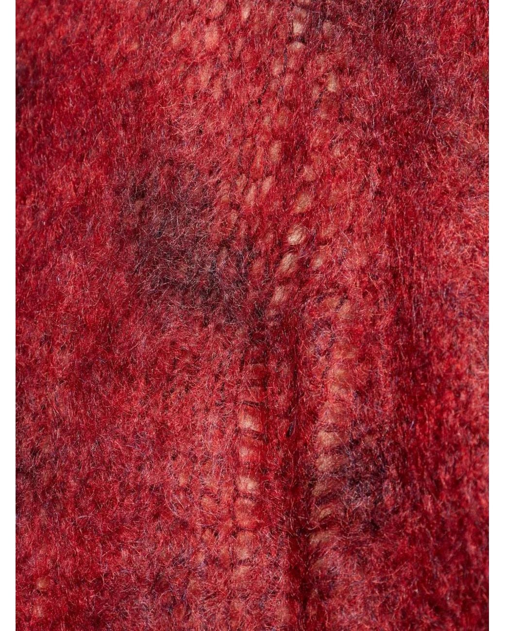 Isabel Marant Red Miller Wool Sweater for men