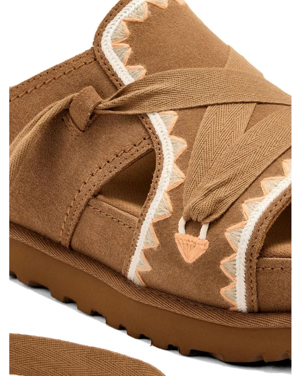 Ugg Brown Suede Sandals