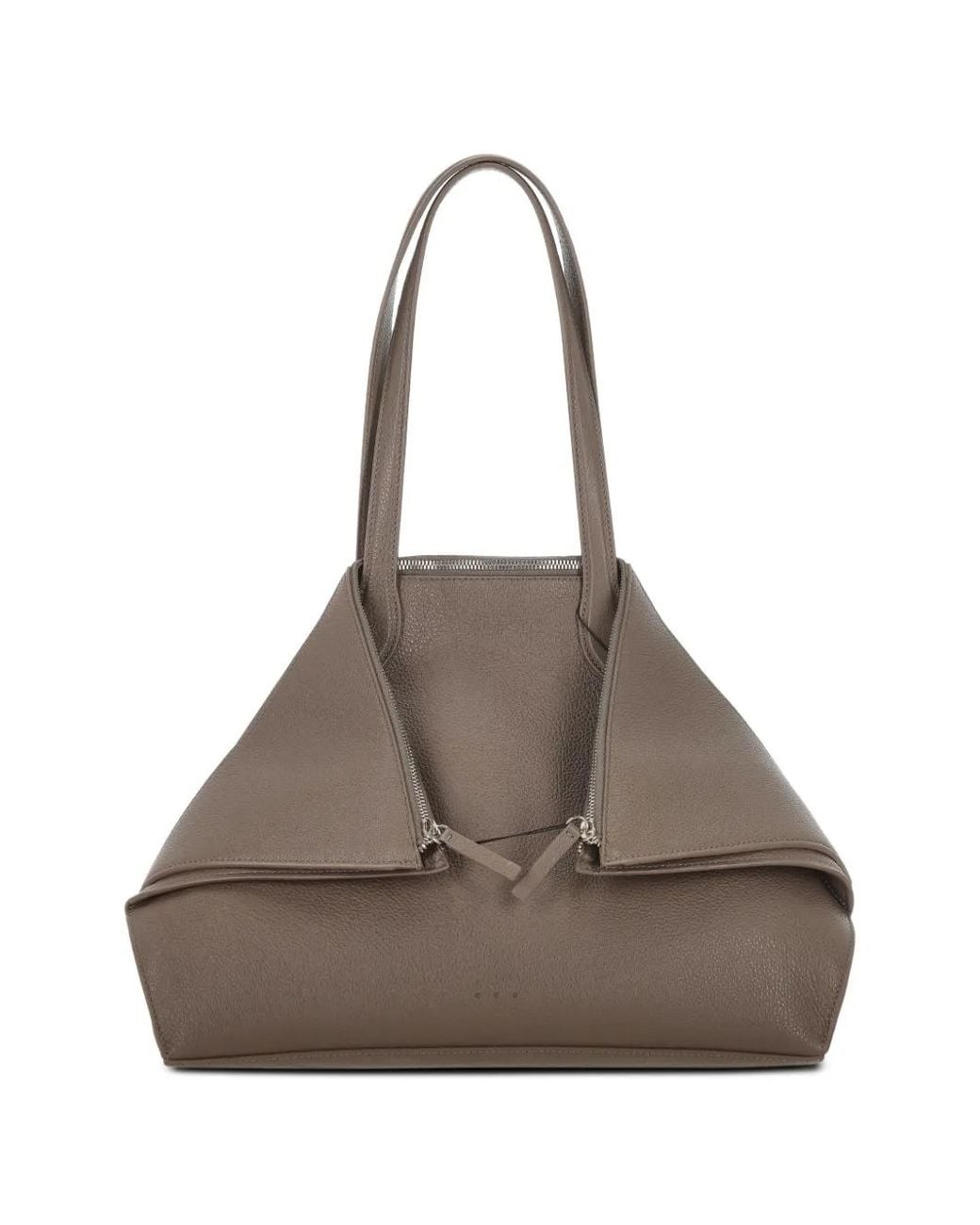 Aesther Ekme Brown Sac Porté Épaule À Fini Grainé