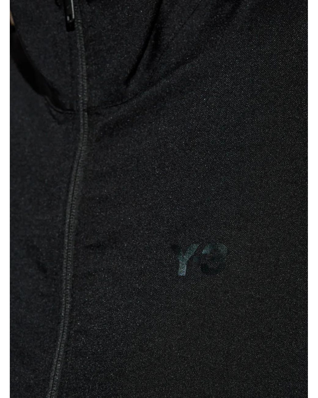 Y-3 Black Three-Stripe Arm Sweatshirt