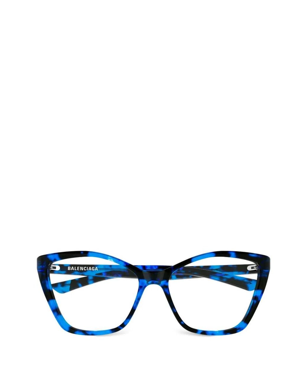 Balenciaga Blue Lunettes De Vue À Monture Papillon