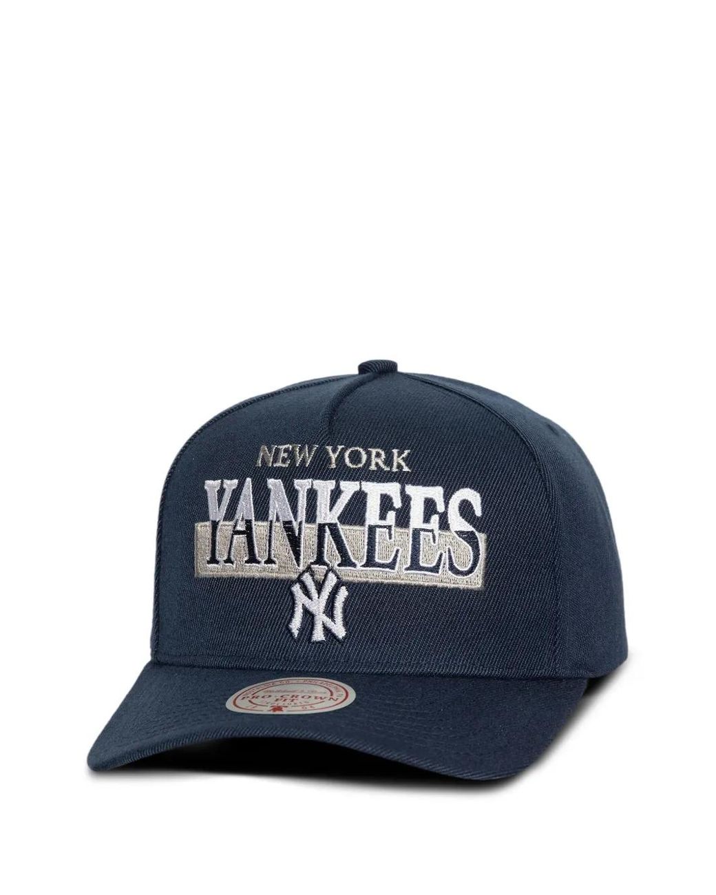 Mitchell & Ness Blue New York Yankees Pro Crown Embroidered Cap for men