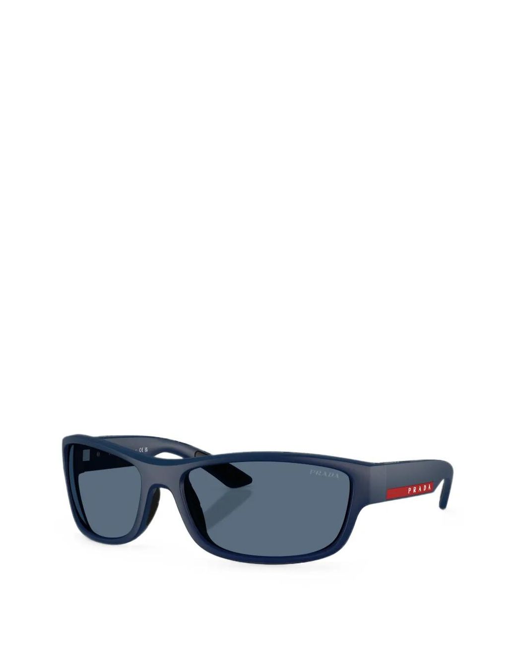 Prada Blue Rectangle-Frame Sunglasses for men