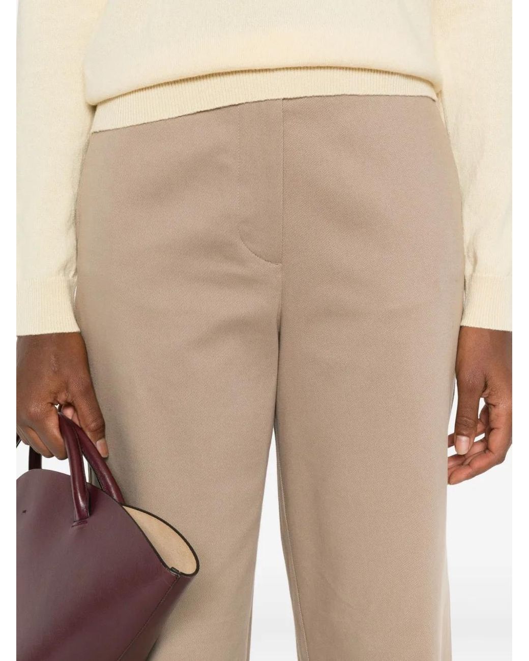 Marc O' Polo Natural Belt-Loops Trousers