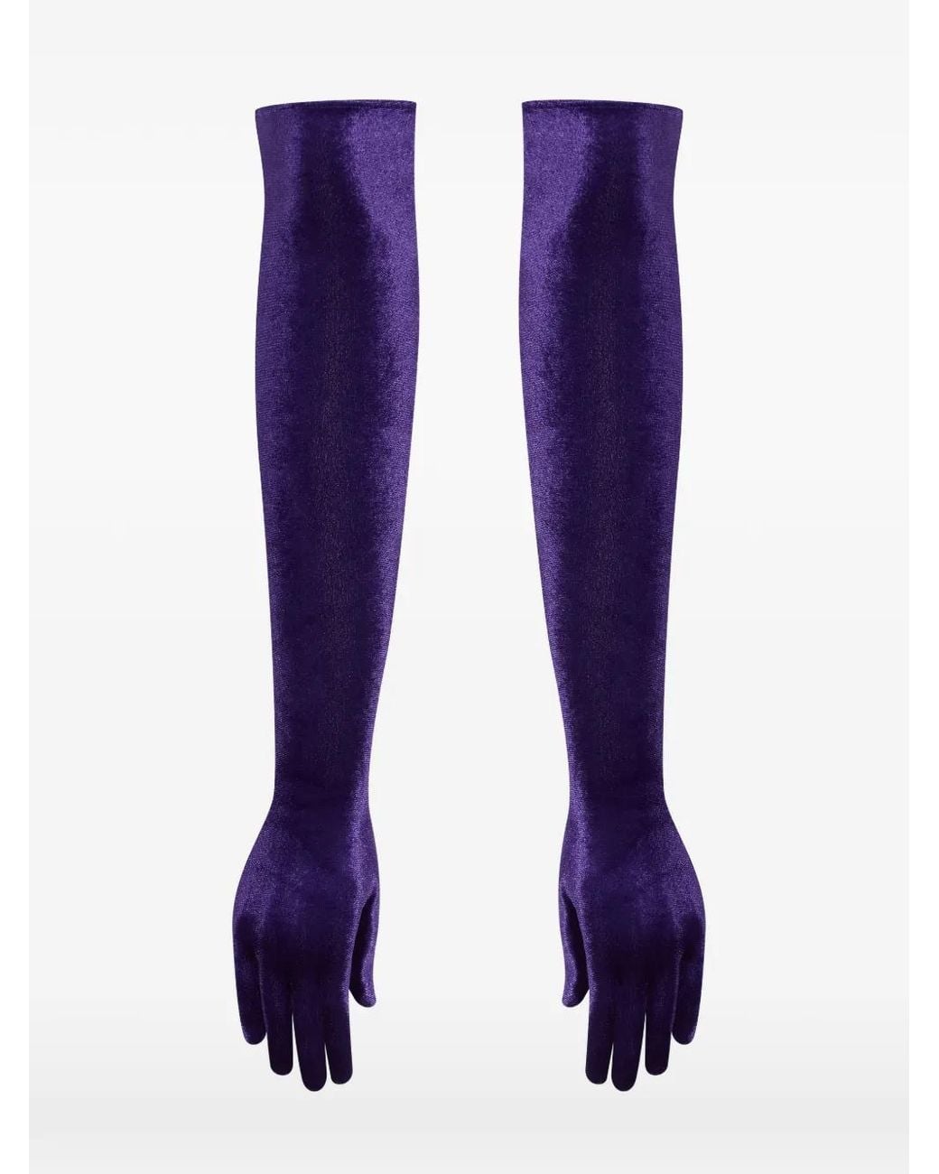 Maison Close Purple X Scandale Rococo Opernhandschuhe
