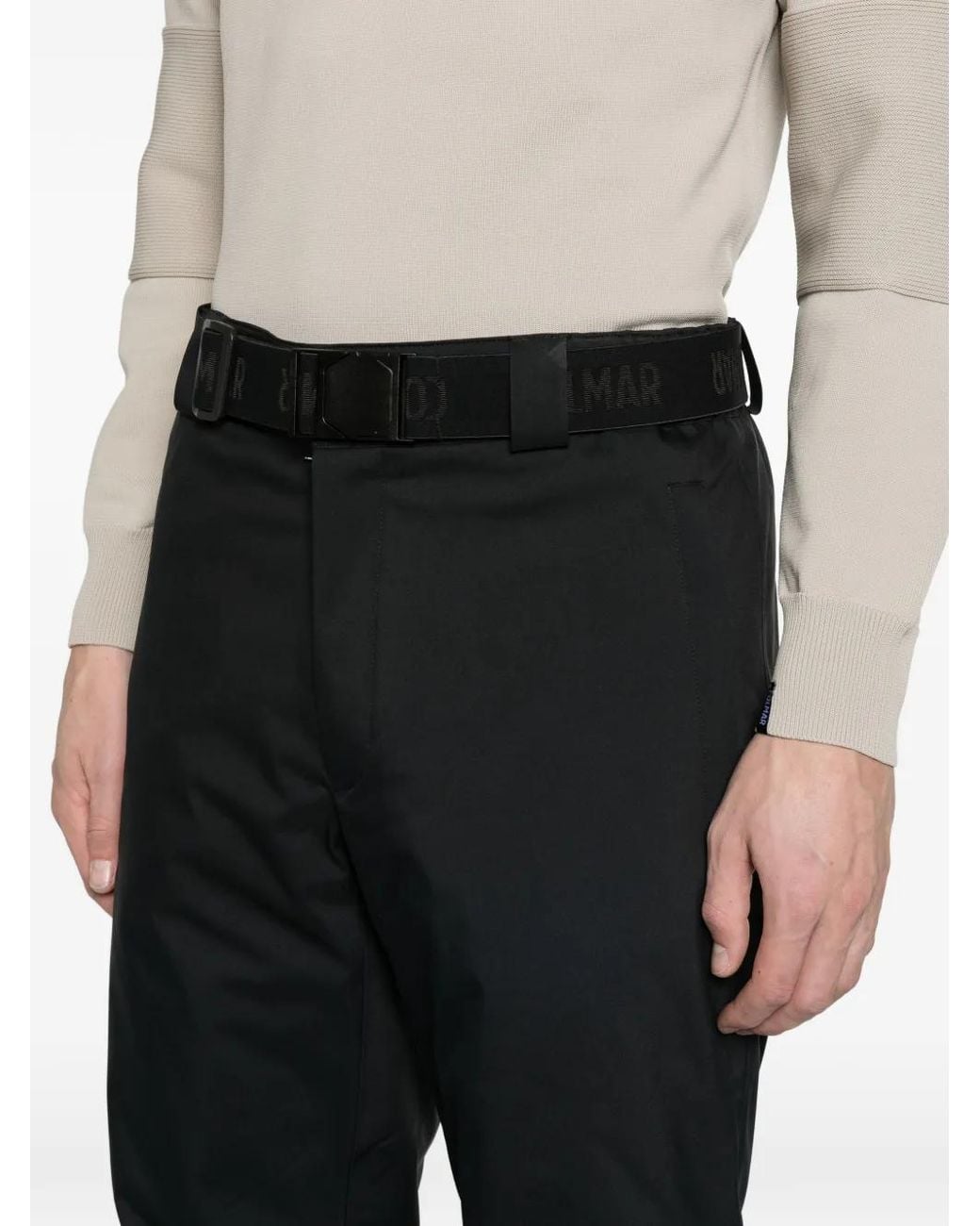 Colmar Black Talent Padded Ski Trousers for men