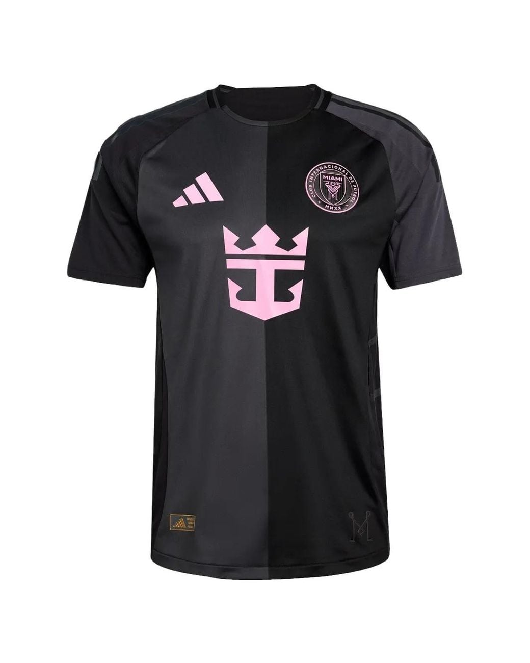 Adidas Black Inter Miami Cf 25/26 Away Authentic Jersey for men