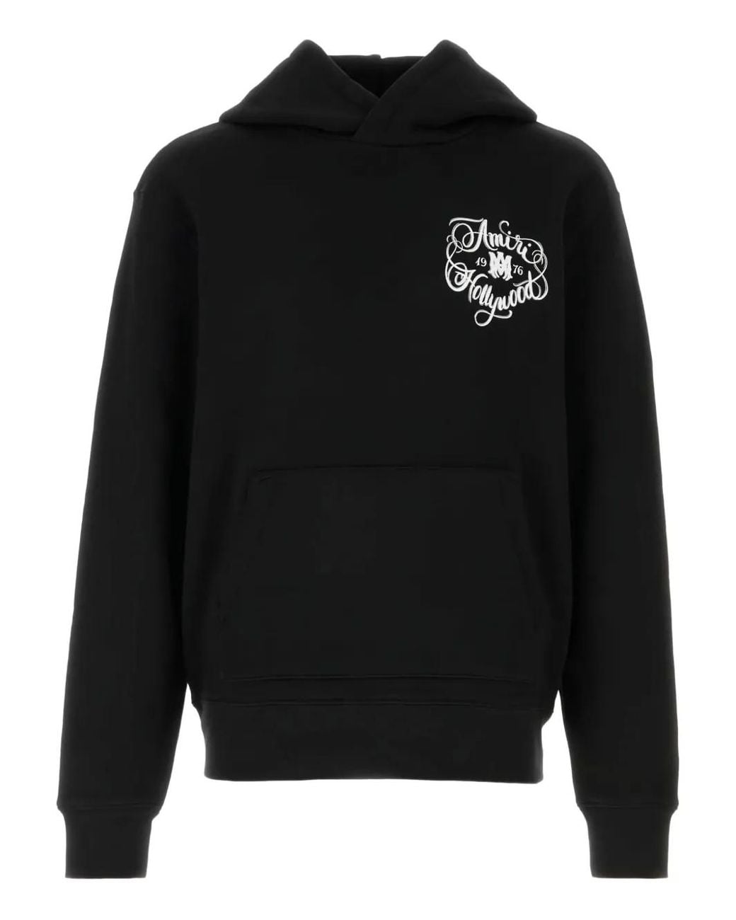 Amiri Black Graphic-Print Hoodie for men