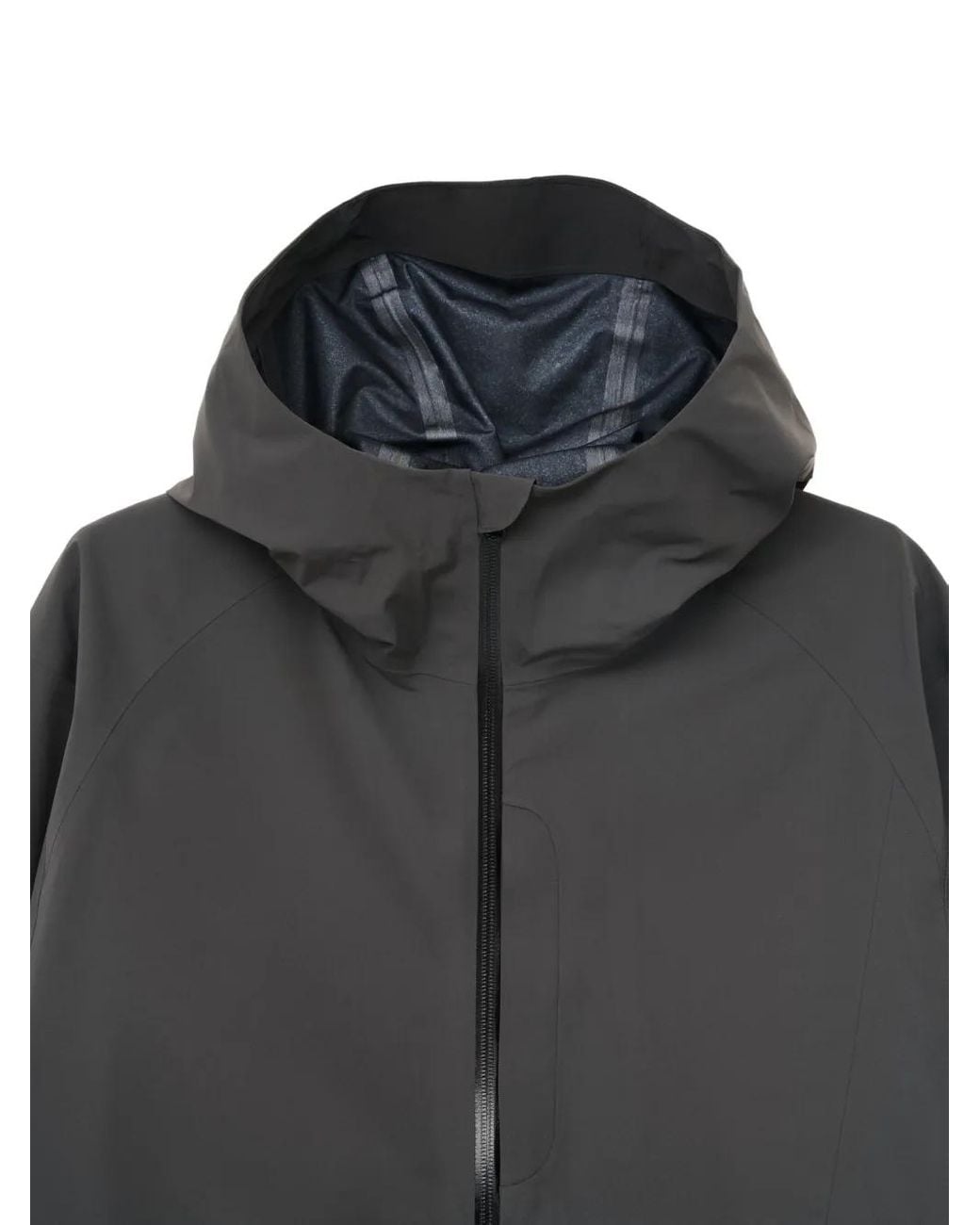 Hiking Patrol Black Hooded Zip-Front Jacket for men
