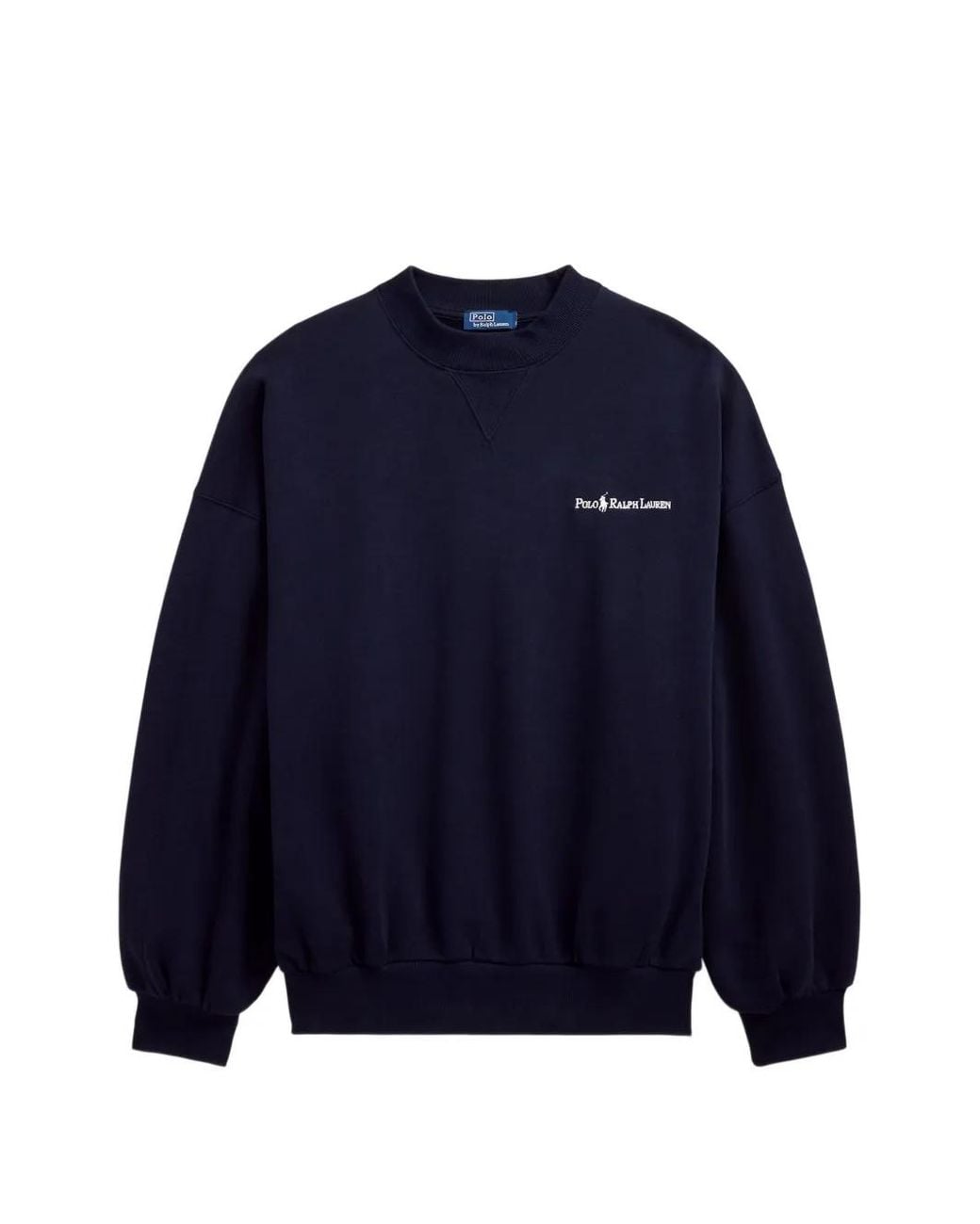 Polo Ralph Lauren Blue Sweat À Manches Longues