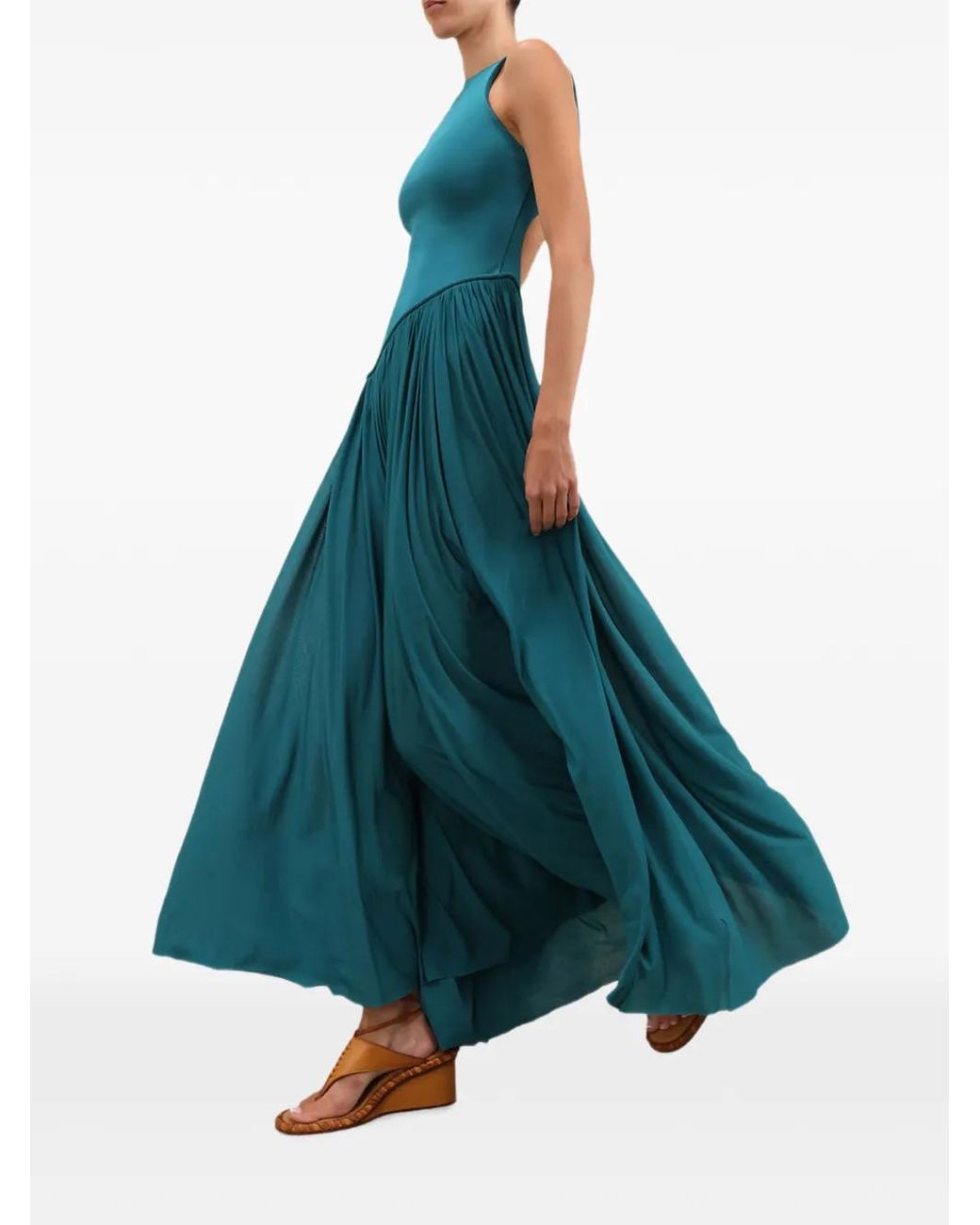 Zimmermann Blue Luna Maxi Dress