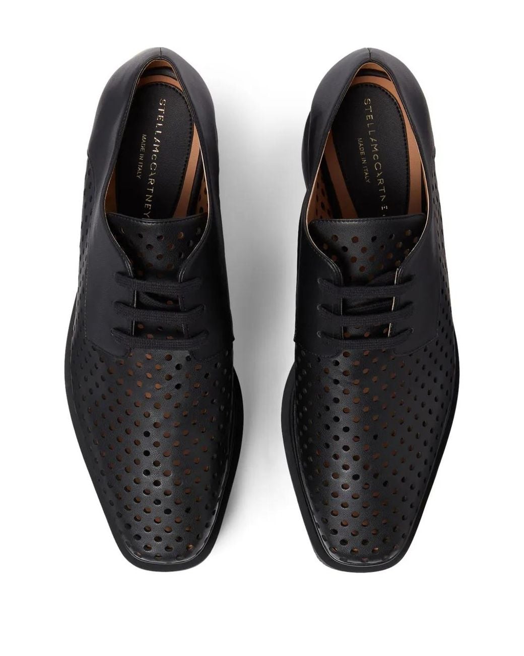 Stella McCartney Black Flatform-Budapester