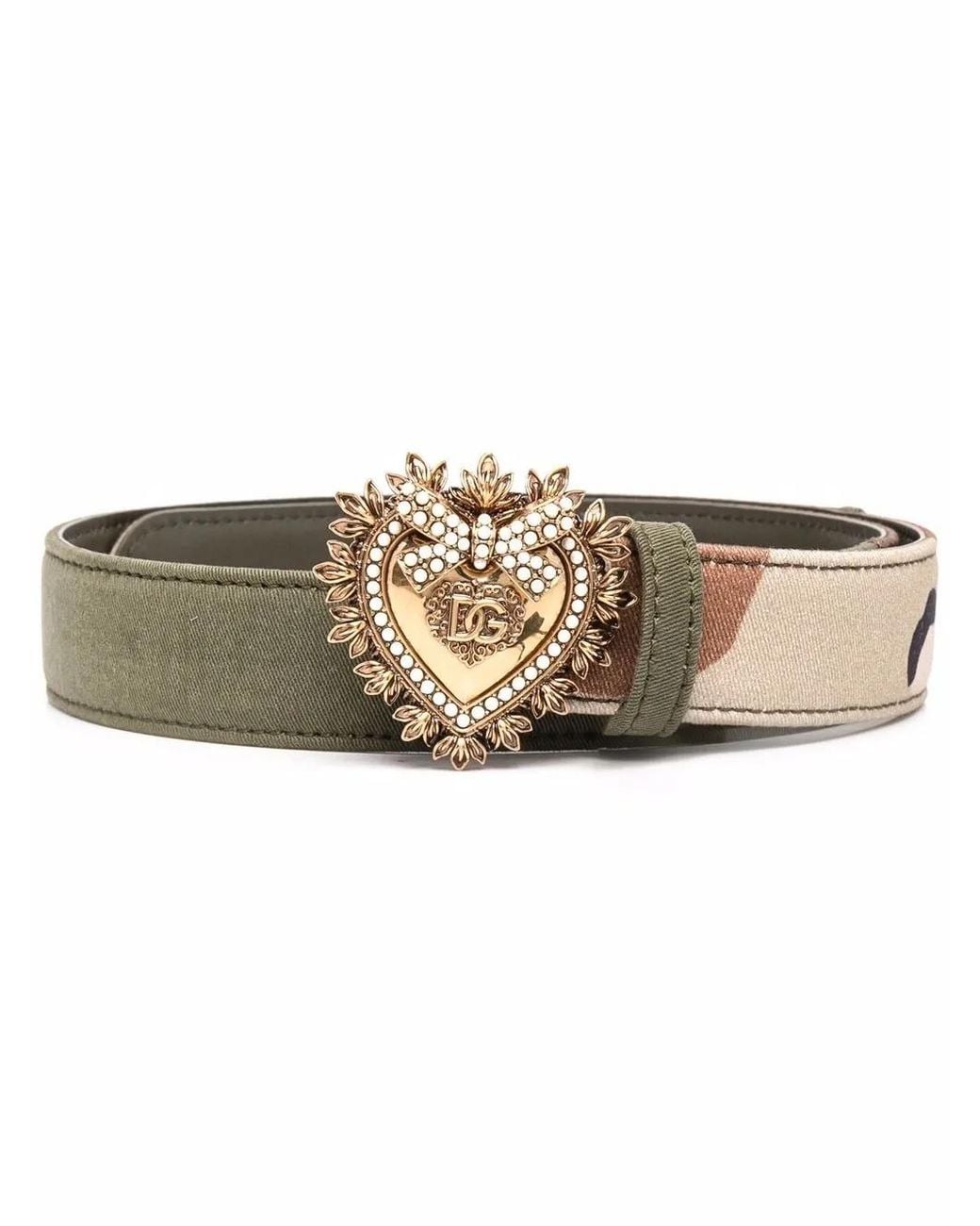 Dolce & Gabbana Multicolor Belts Military