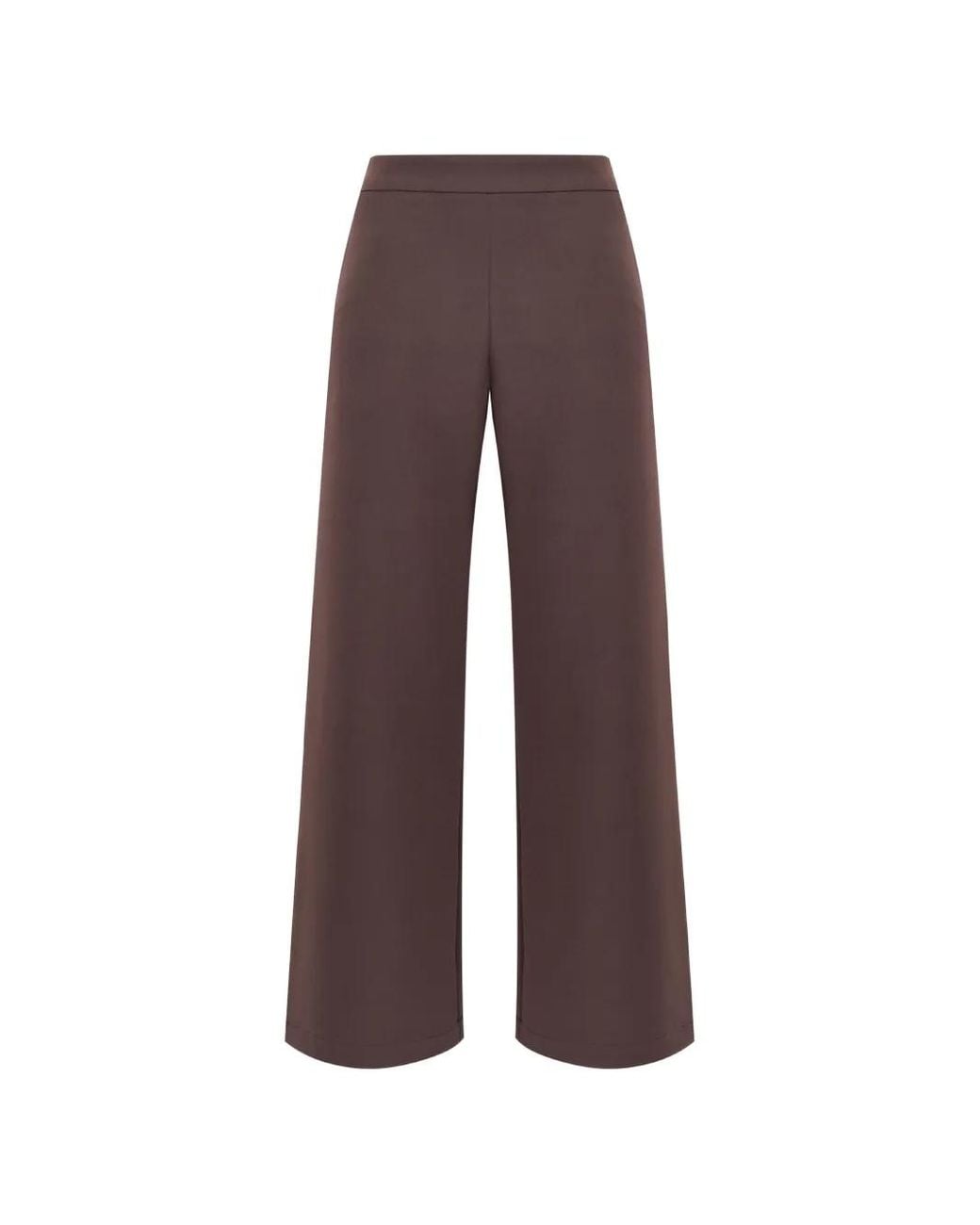 Maliparmi Brown Flared Trousers
