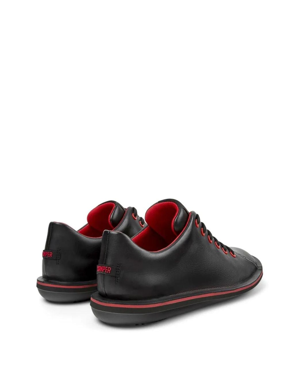 Camper Black Beetle Derby Shoes for men