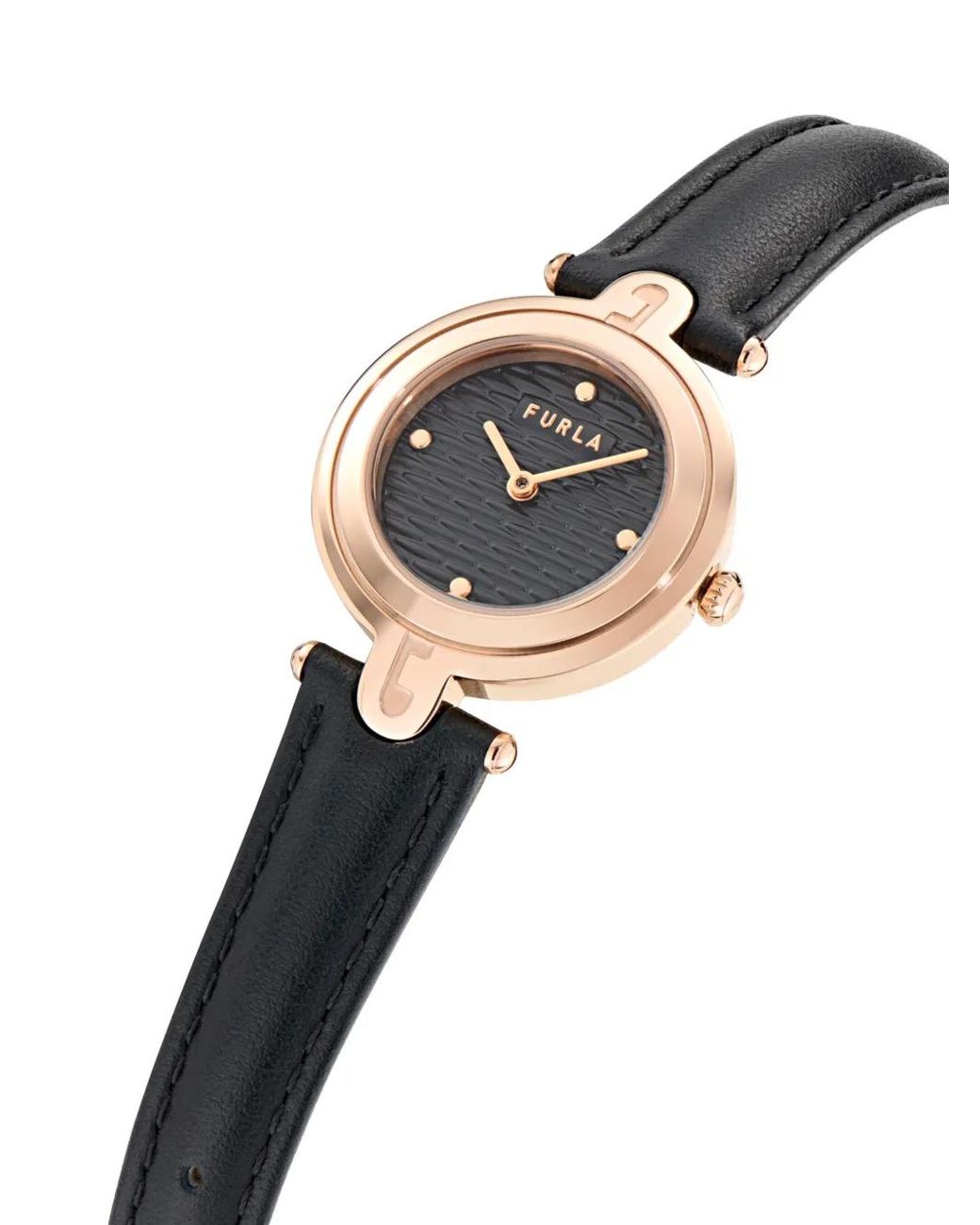 Furla White Leather Strap 32Mm