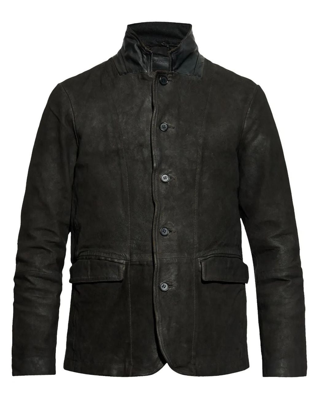 AllSaints Black Survey Blazer for men