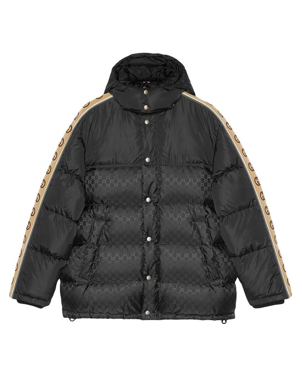 gucci monogram puffer