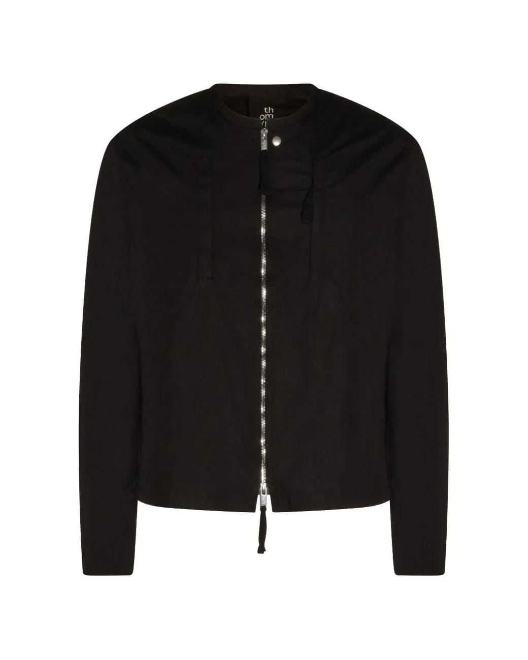 Thom Krom Black Zipped Jacket for men