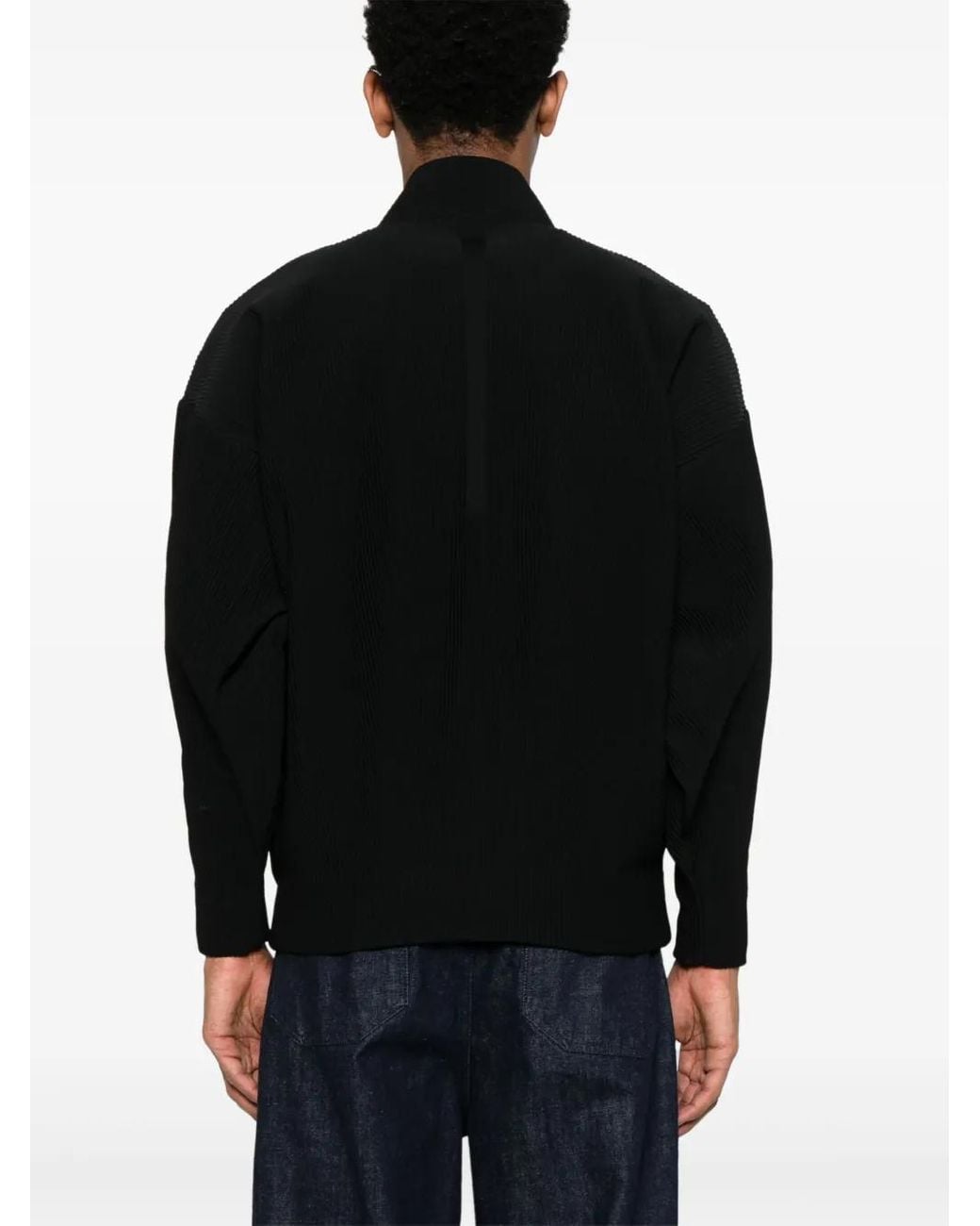 CFCL Black Hypha Flight Bomber Jacket