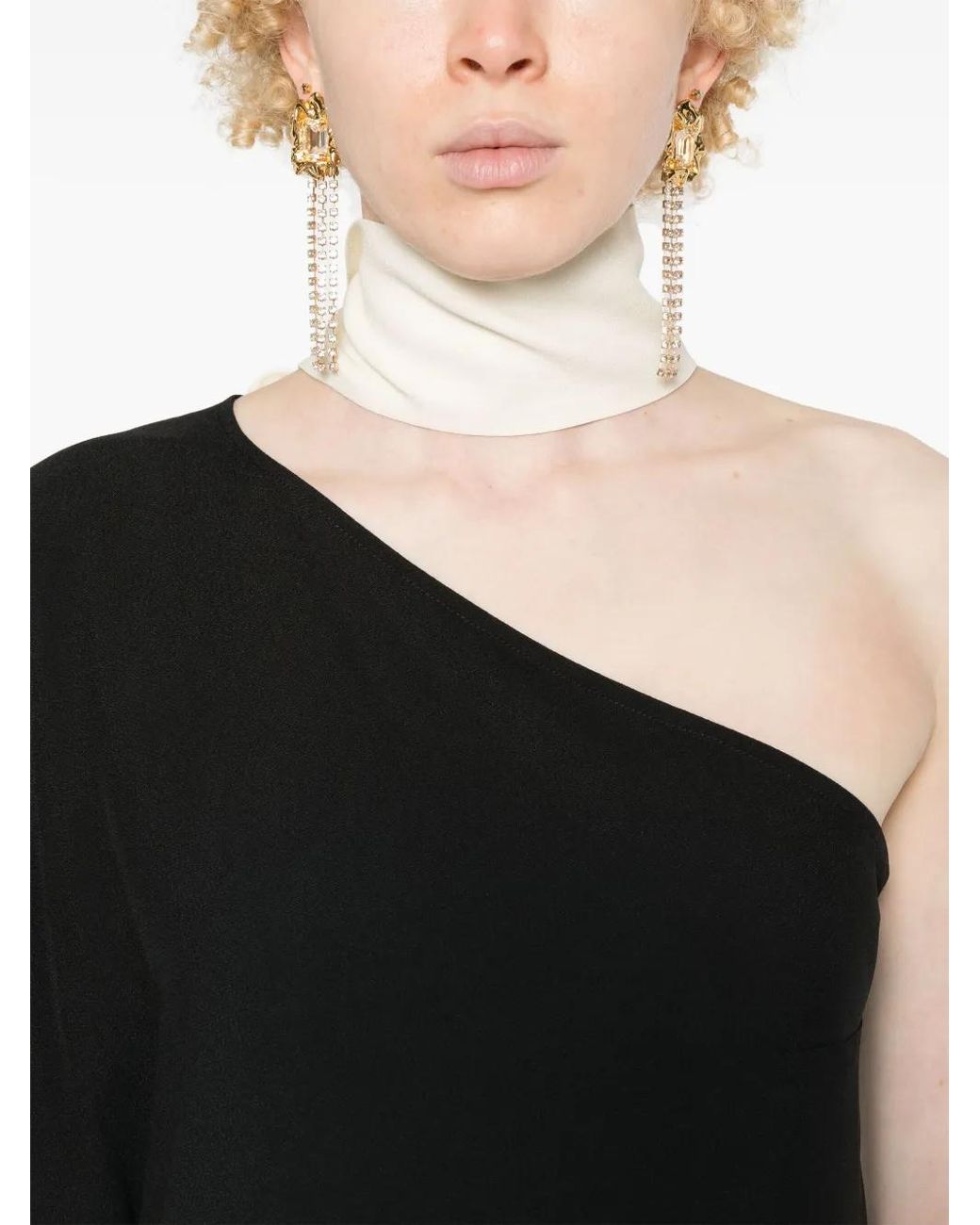 Taller Marmo Black Long Dress "tirso
