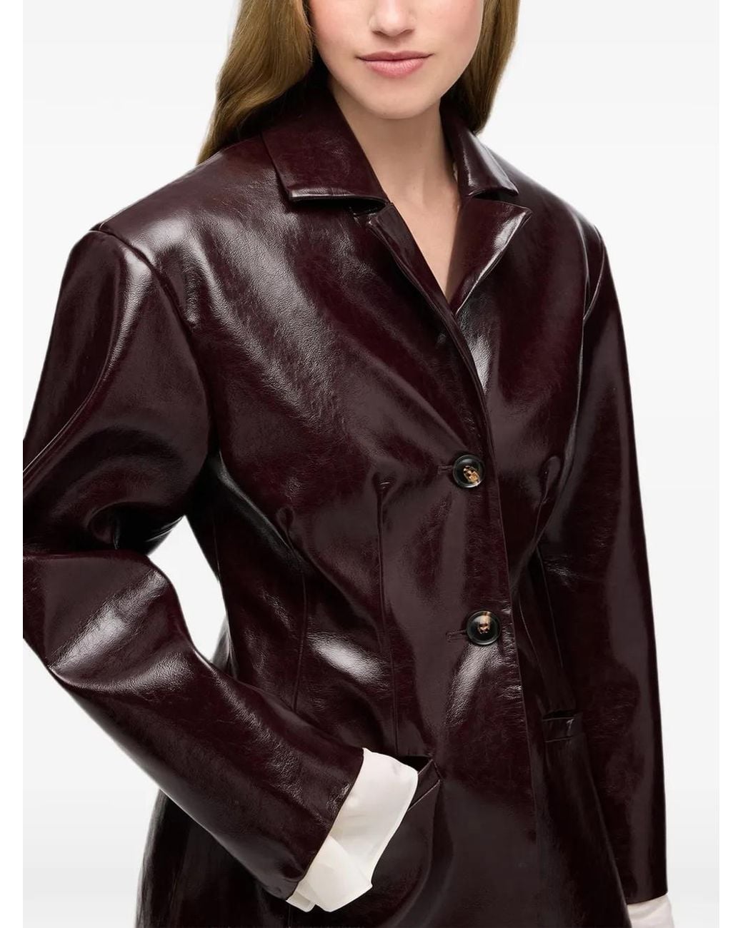 Ganni Red Jacket