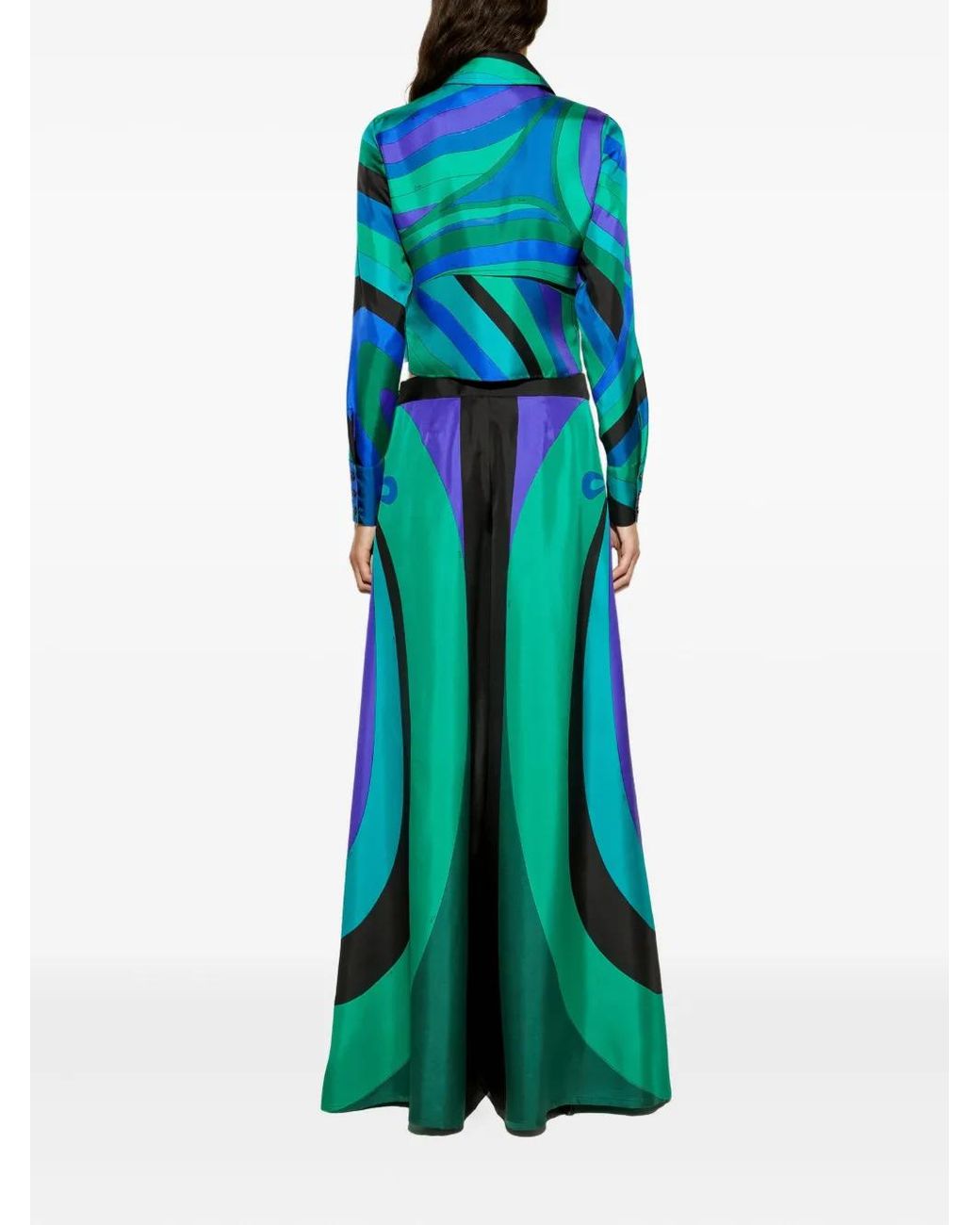 Emilio Pucci Green Trousers