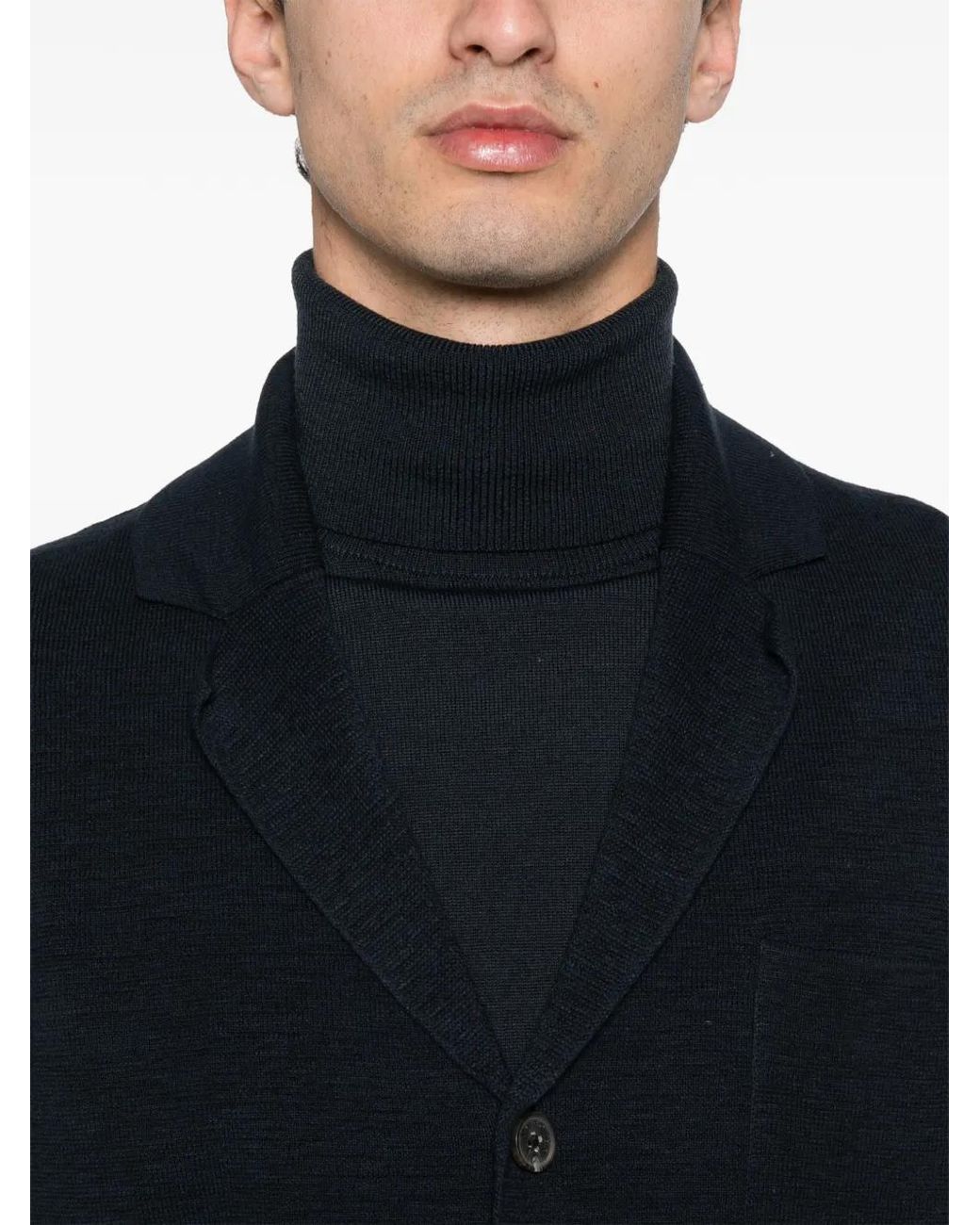 Marc O' Polo Black Button Pocket Cardigan for men