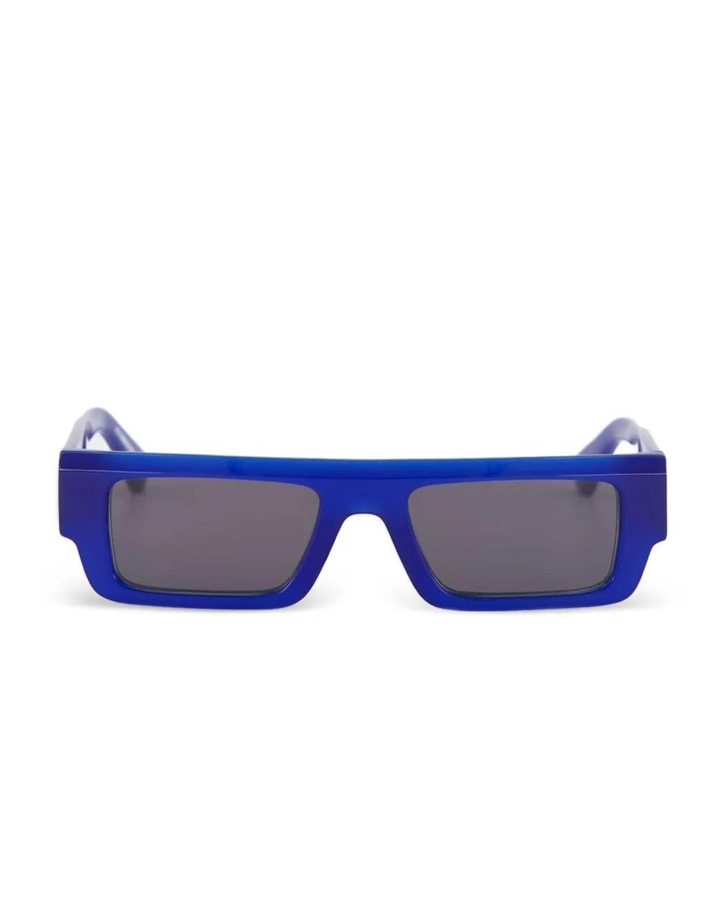 Off-White c/o Virgil Abloh Blue Pittsburgh Rectangle Sunglasses for men