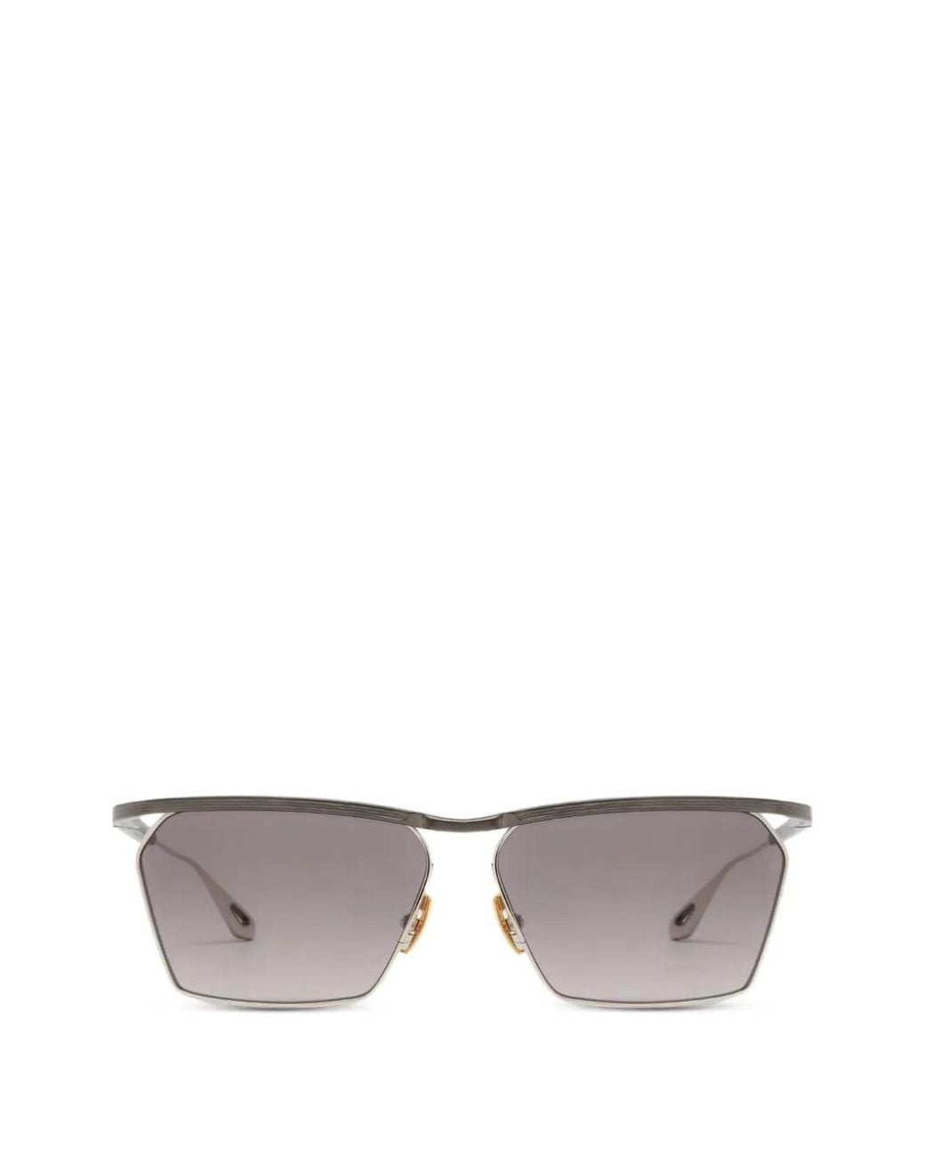 Jacques Marie Mage Gray Bresson Geometric-Frame Sunglasses