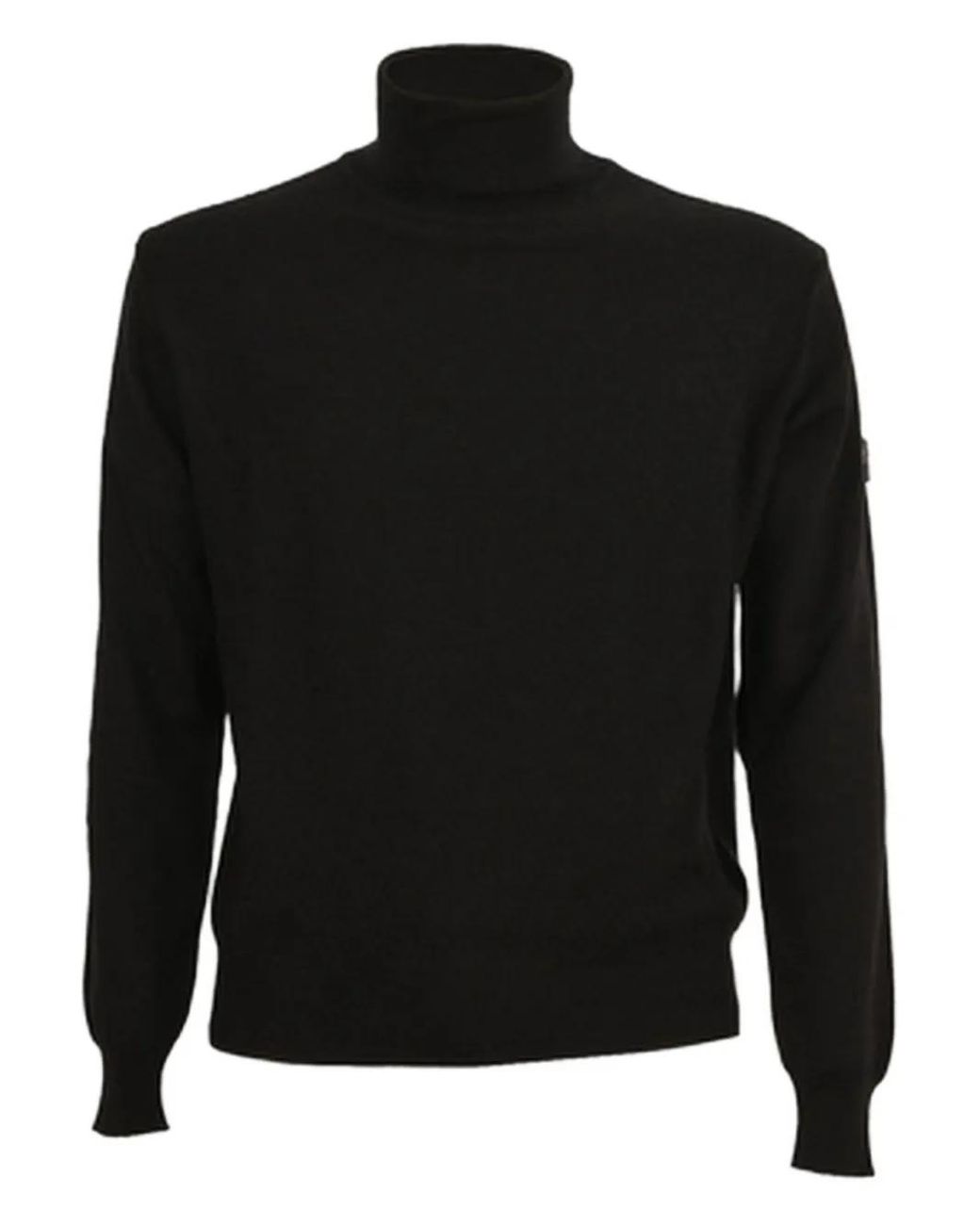 Peuterey Black Roll-Neck Sweater for men