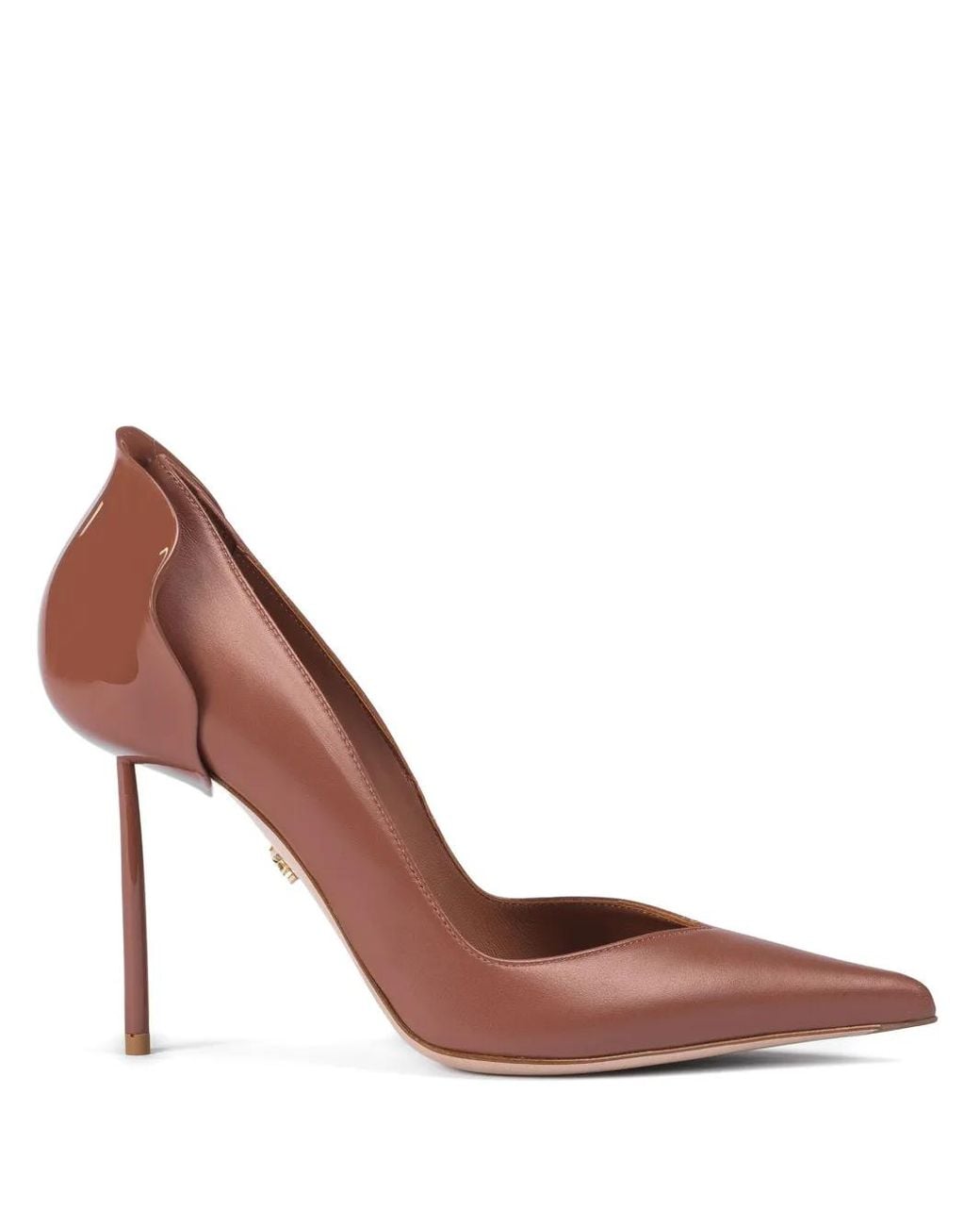 Le Silla Brown 100Mm Petalo Pumps