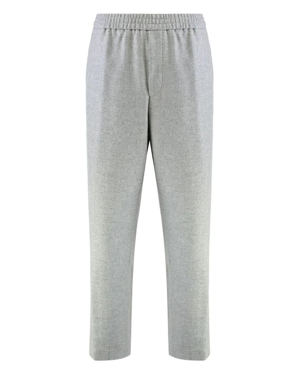 Boss Gray Elasticated Trousers for men
