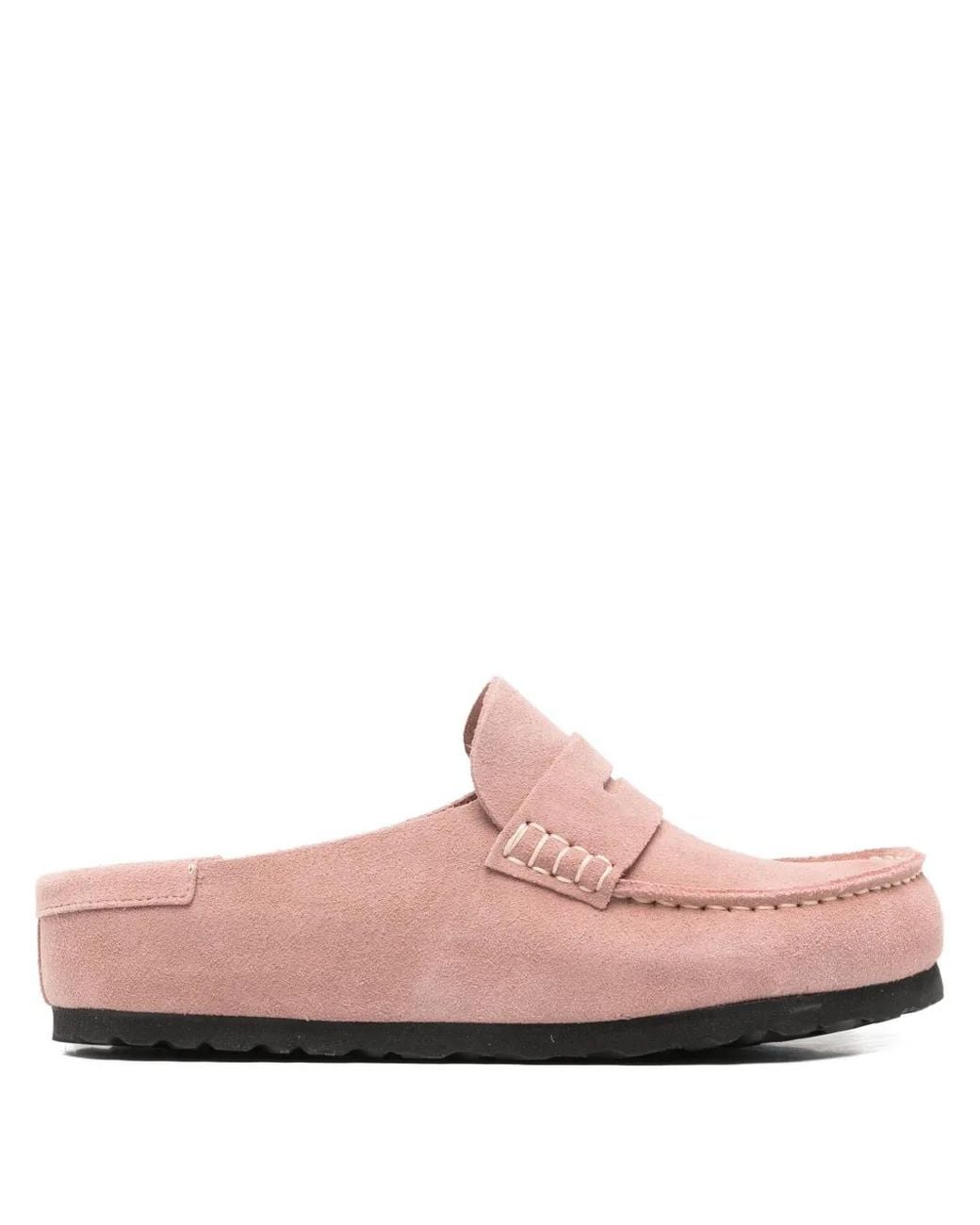 Birkenstock Pink Naples Wrapped Loafers