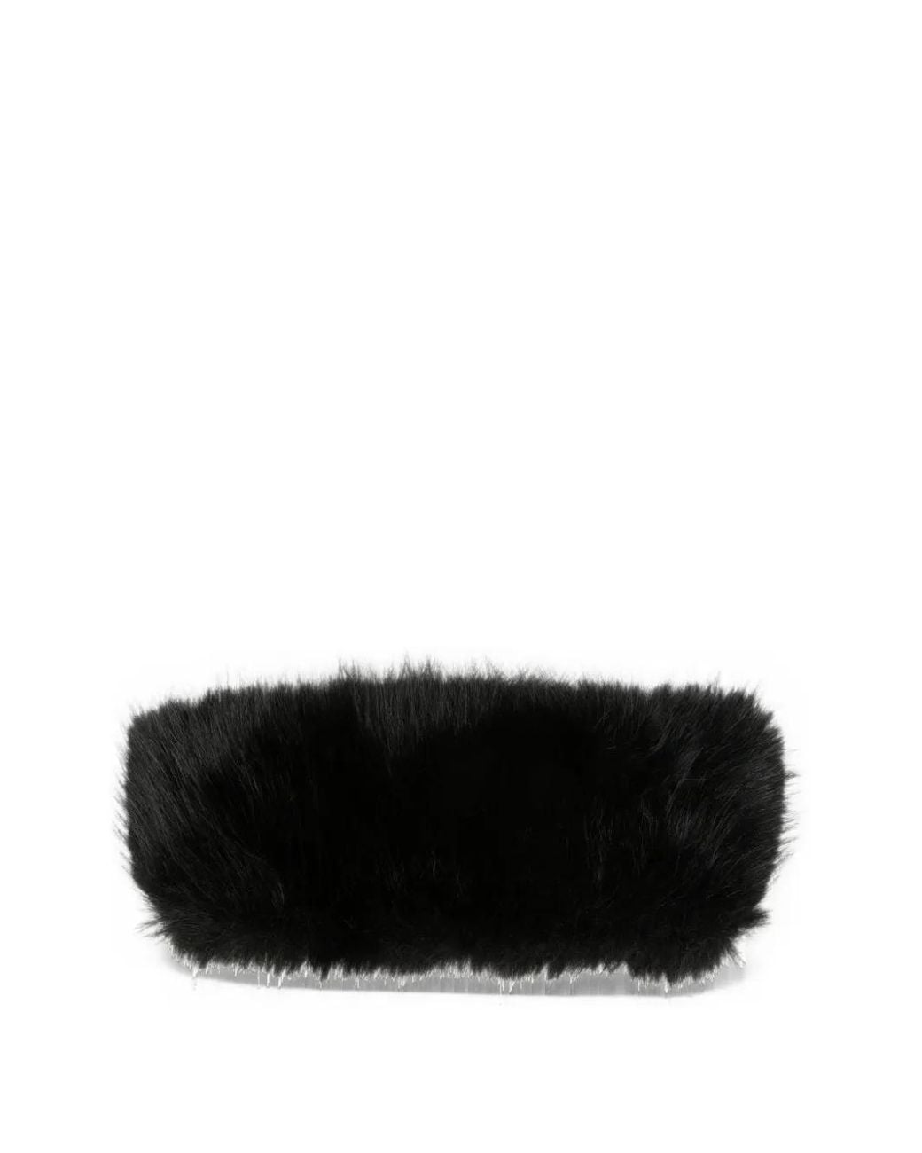 Stand Studio Black Bandeau Zephyra En Fourrure Artificielle